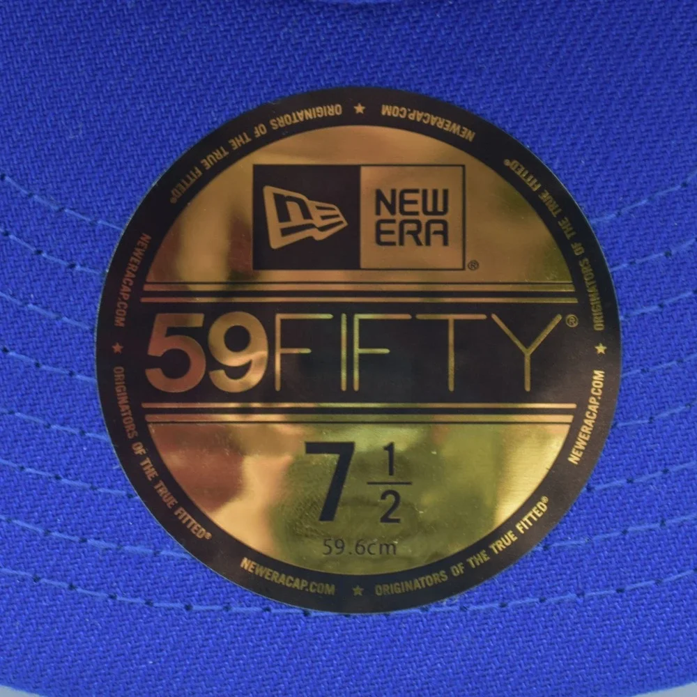 New Era 59FIFTY Puerto Rico PR WBC World Baseball Fitted Hat Cap 7 1/2 Blue NWT